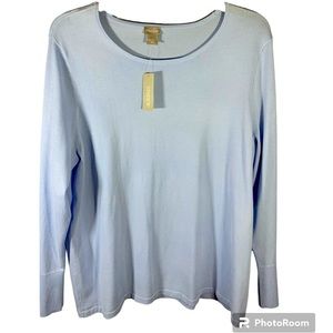 Women’s Chicos pullover sweater size 4/2XL light Blue